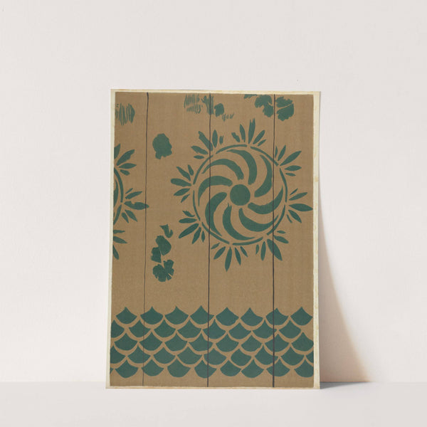 Stencilled Floor by Michael Lauretano