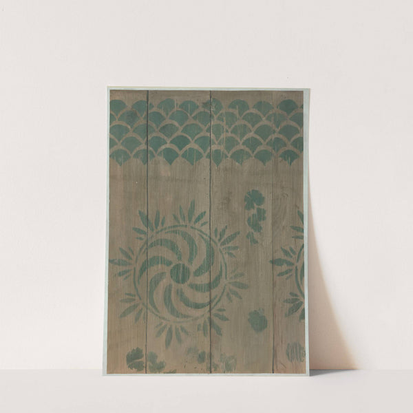 Stencilled Floor by Michael Lauretano