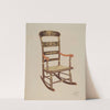 Stencilled Rocker by Lawrence Flynn