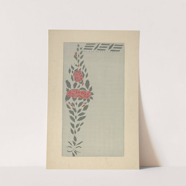 Stencilled Wall (Detail) by Ray Holden