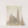 Stephansdom in Wien by Jakob Alt