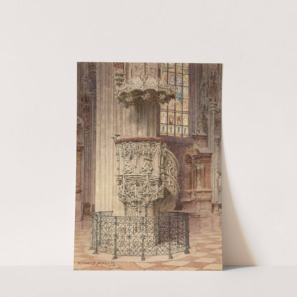 Stephansdom Pilgramkanzel (1916) by Richard Moser