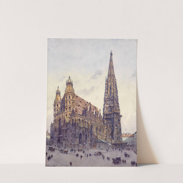 Stephanskirche in Wien by Carl Pippich