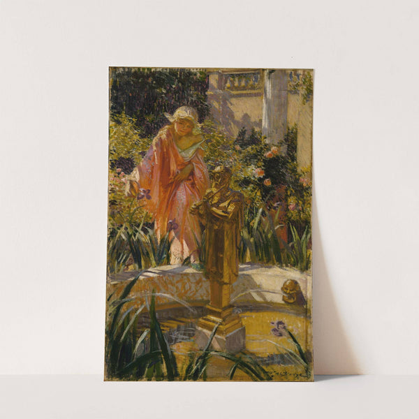 Stepping in the Fountain by William de Leftwich Dodge