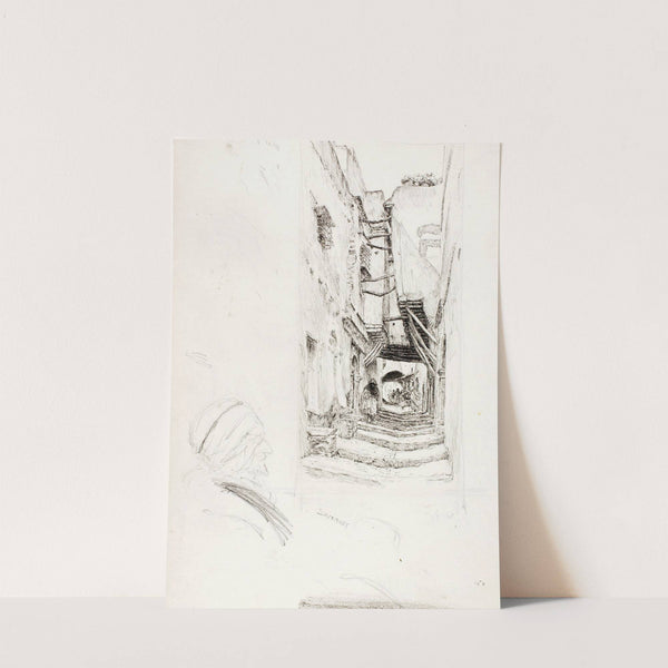 Steps and Doorways, Algiers by Kerr Eby