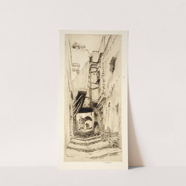 Steps and Doorways, Algiers by Kerr Eby