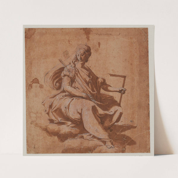 Stereometri, personificeret by Perino Del Vaga