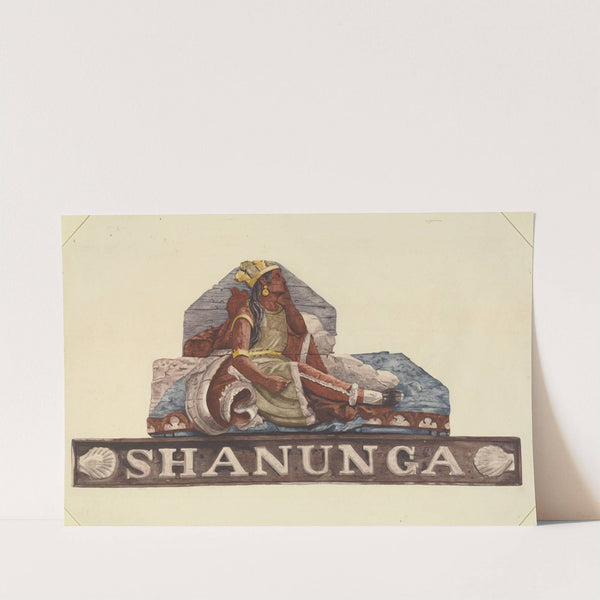 Sternpiece from Shanunga by Mildred E. Bent
