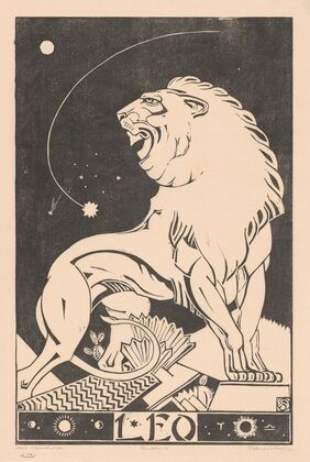 Sterrenbeeld leeuw (1880 - 1946)