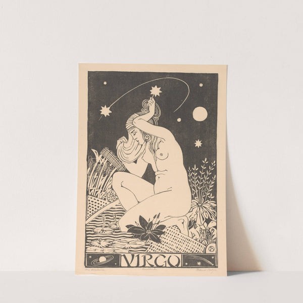 Sterrenbeeld maagd (1880 - 1920) by Henri van der Stok