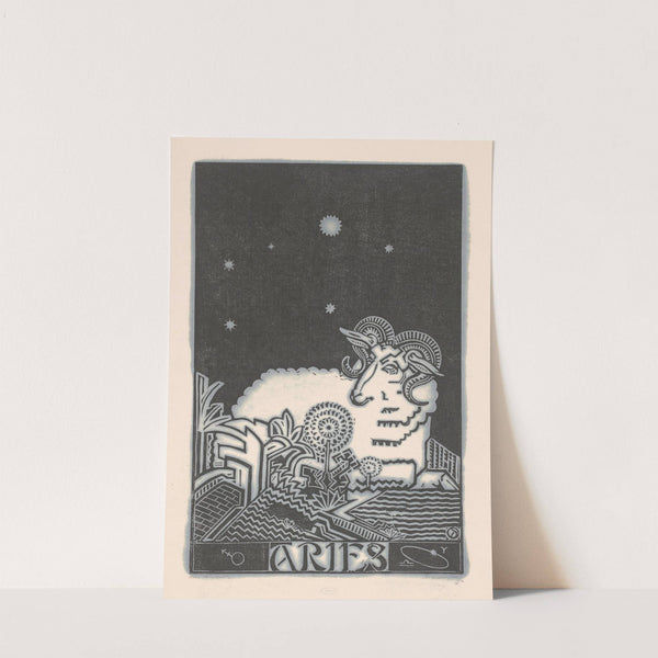 Sterrenbeeld ram (1880 - 1946) by Henri van der Stok