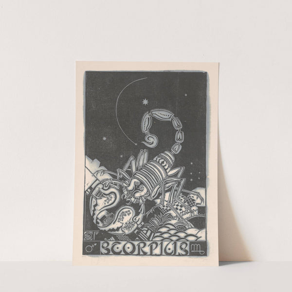 Sterrenbeeld schorpioen (1880 - 1946) by Henri van der Stok