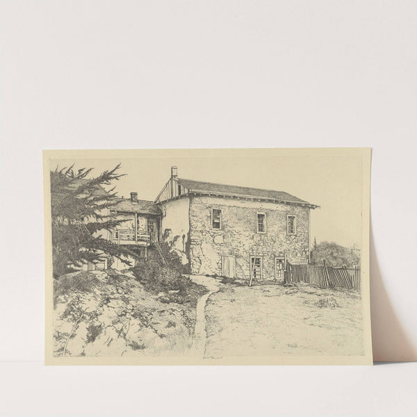 Stevenson’s House (1915) by Ernest Haskell