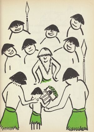 Stick-in-the-Mud; a tale of a village, a custom, and a little boy pl15