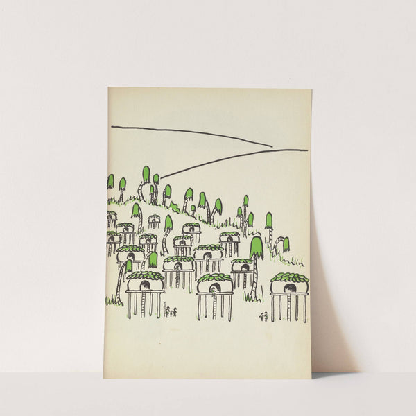 Stick-in-the-Mud; a tale of a village, a custom, and a little boy pl19 by Fred Ketchum