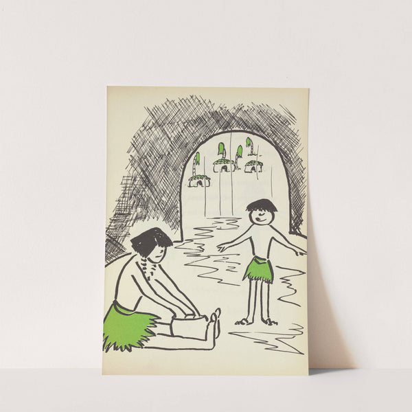 Stick-in-the-Mud; a tale of a village, a custom, and a little boy pl6 by Fred Ketchum