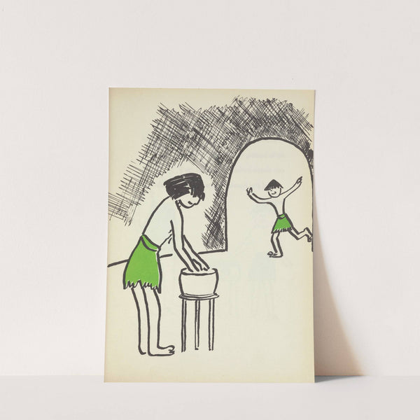 Stick-in-the-Mud; a tale of a village, a custom, and a little boy pl9 by Fred Ketchum