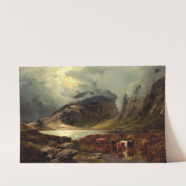 Stickledale Tarn Westmorland by Sidney Richard Percy