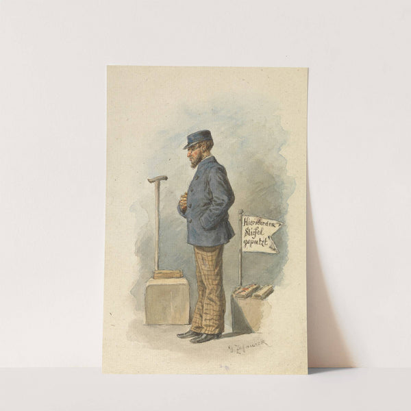 Stiefelputzer (1893) by Gustav Zafaurek