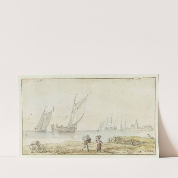 Stil water (1631 - 1675) by Allaert van Everdingen