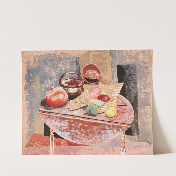 Still life (1919-1920) by Moïse Kisling