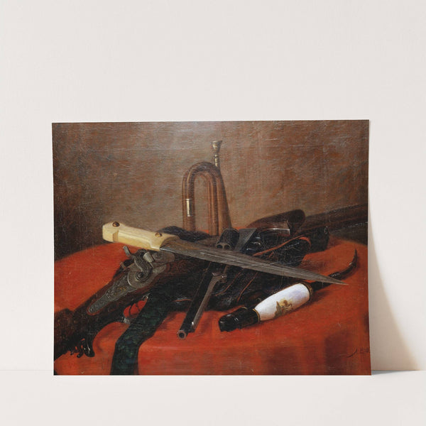 Still Life (1873) by Albert Edelfelt