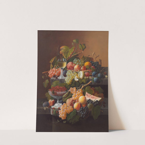 Still Life (after 1854) by Severin Roesen