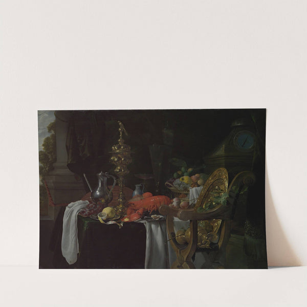 Still Life; A Banqueting Scene by Jan Davidsz de Heem