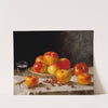 Still Life, Apples and Chestnuts by John F. Francis