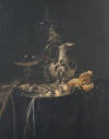 Still Life. Breakfast Piece With A Silver Jug