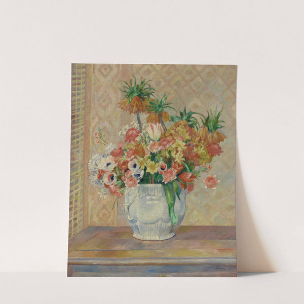 Still Life; Flowers by Pierre-Auguste Renoir