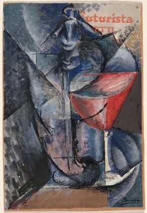 Still Life; Glass and Siphon