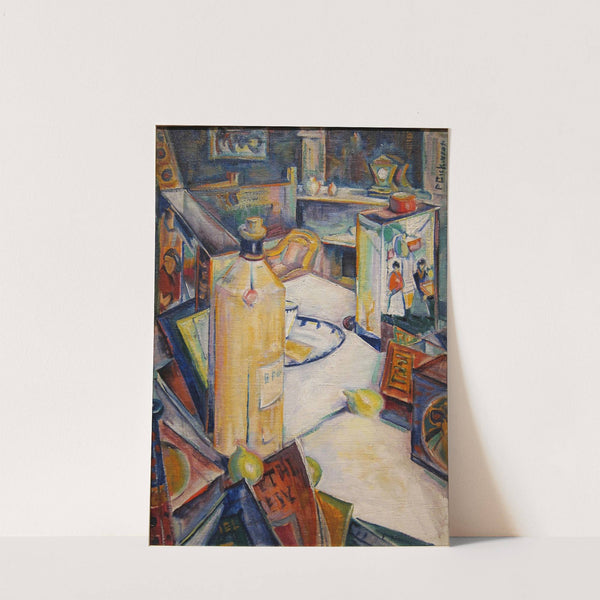 Still Life in Interior by Preston Dickinson