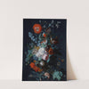 Still Life of Flowers and Fruit  by Jan van Huysum
