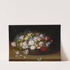 Still Life of Flowers in a Basket by Osias Beert the Elder