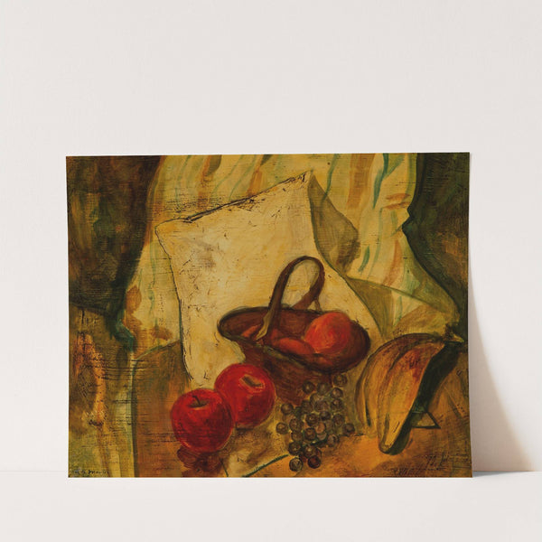Still Life of Fruit in a Basket by Alfred Henry Maurer
