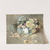 Still Life of Roses, Glass Pitcher and Bowl (circa 1888-90) by Childe Hassam