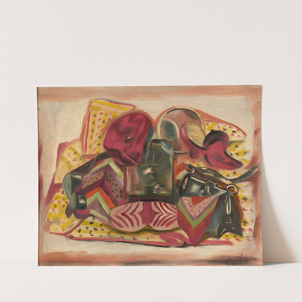 Still life; Self-portrait by Frances Hodgkins