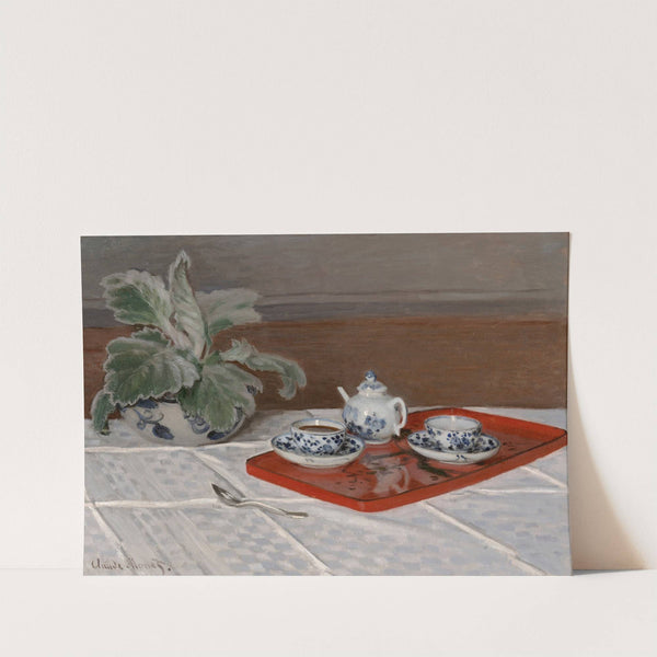 Still Life, Tea Service (1872) by Claude Monet