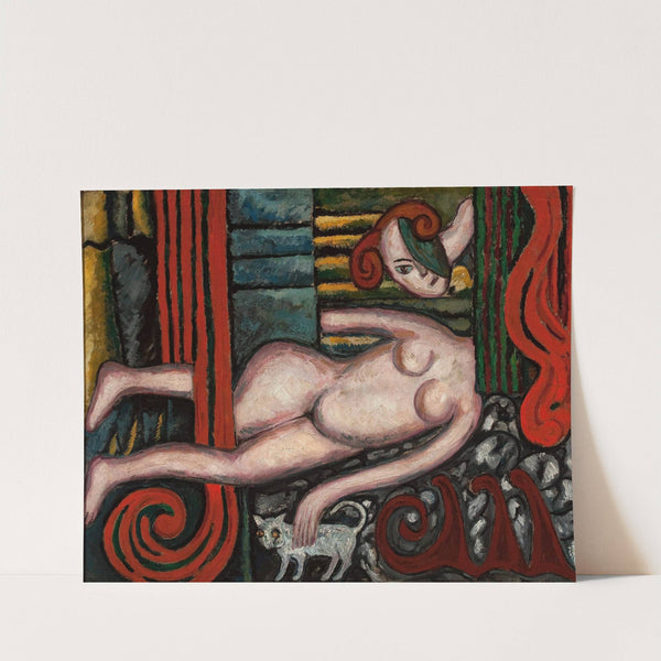 Still life with a figure of a saint XVIII by Tytus Czyżewski