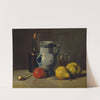 Still Life with a grey Jug by Jules Dupré