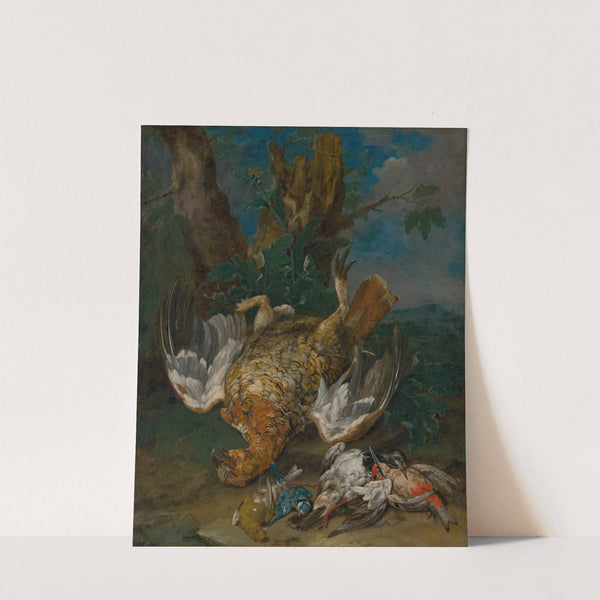 Still Life with a Grouse (1720–1730) by Johann Georg de Hamilton