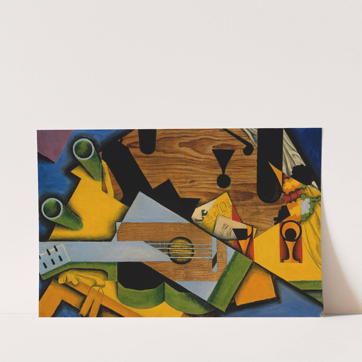 Still Life with a Guitar by Juan Gris