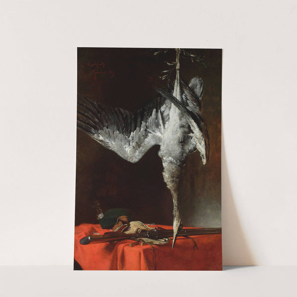 Still life with a heron (1889) by Władysław Czachórski