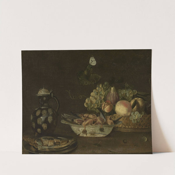 Still life with a herring by Alexander Adriaenssen