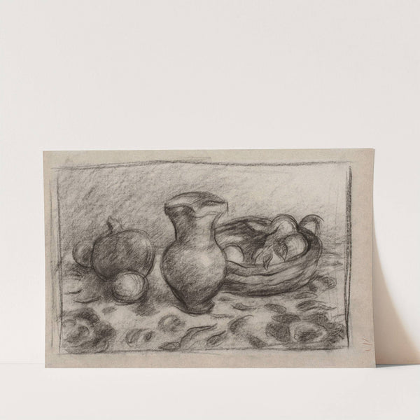 Still life with a jar and fruit (1926) by Józef Pankiewicz