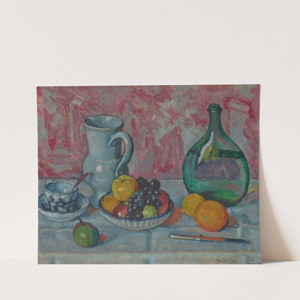 Still Life with a Knife by Józef Pankiewicz