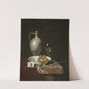 Still Life with a Pipe, Nuts, a Pitcher and a Tobacco Pouch by Hubert van Ravesteyn