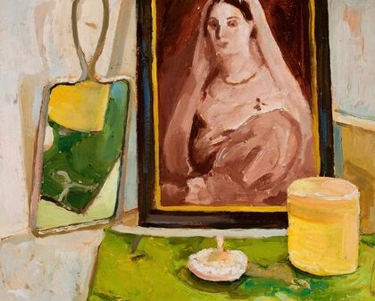 Still life with a portrait — size preview