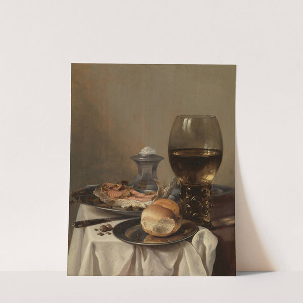 Still Life with a Salt by Pieter Claesz